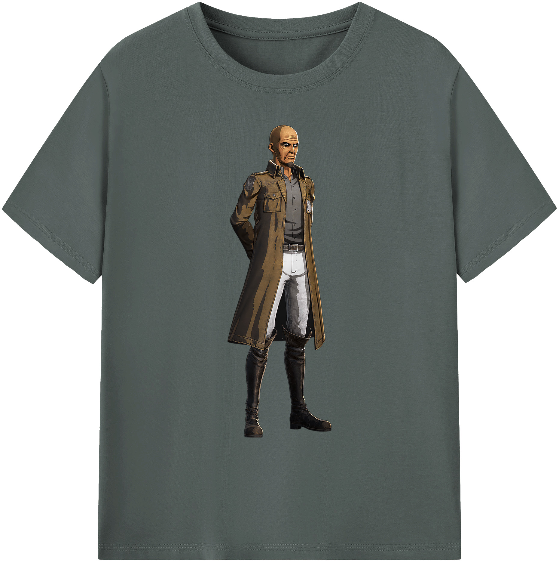 （画像用） 進撃の巨人 Attack on Titan 綿100％ メンズ半袖Tシャツ｜肌触りやわらか＆通気性